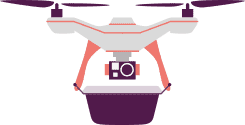 Illustration Drohne