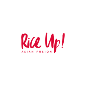 rice up! logo rice up! logo