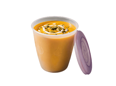 CUP Transparent mit Suppe
